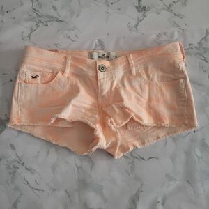Y2K Hollister Indie 2000s Micro Low Rise Denim Jean Booty Shorts 